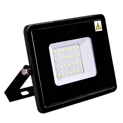 Proiector SMD Slim LED 10W CW Negru