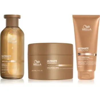 Wella Professionals Ultimate Smooth bundle set pentru un par stralucitor si catifelat