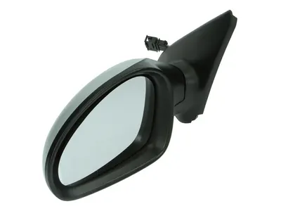 Oglinda stanga potrivit SEAT LEON, TOLEDO 1998-2006 - electrica, asferic, incalzita, grunduita
