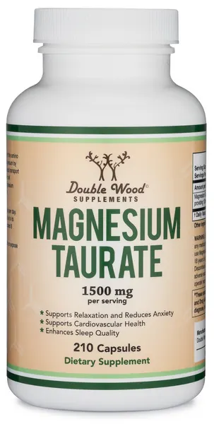 Magnesium Taurate, 210 capsule, Double Wood