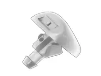 Diuza spalator parbriz Fata potrivit PEUGEOT 306, 307 1997-2009