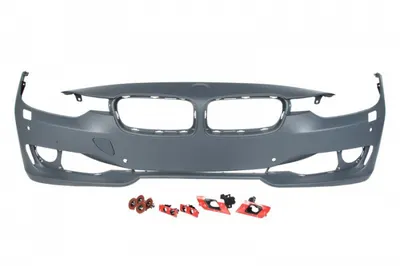 Bara fata cu locas proiector cu locas spalator de faruri, cu locas senzori parcare, gauri senzori parcare 4, cu gaura pentur camera BMW Seria 3 F30 2012-2018