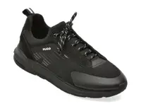 Pantofi sport HUGO negri, 3769, din material textil