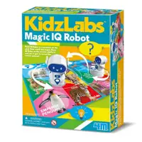 Jucarie educativa interactiva in limba engleza, 4M, Robot Magic, IQ KidzLabs