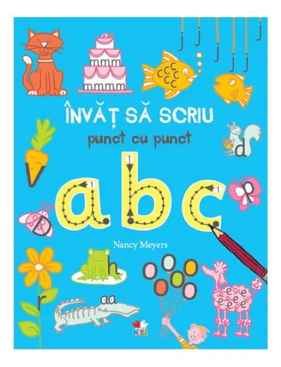Învăț să scriu punct cu punct: ABC - Paperback brosat - Nancy Meyers