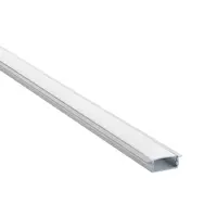 Profile banda led, RigelSLIM Recessed Wide 2m Aluminium Profile/Extrusion Silver