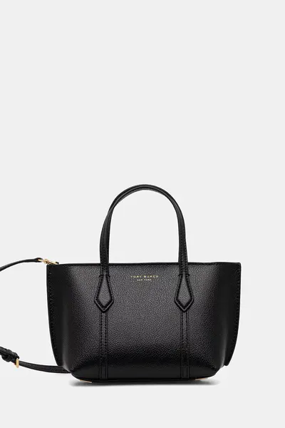 Tory Burch poșetă de piele Perry Mini Tote