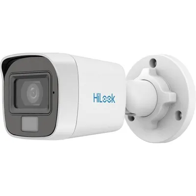 Camera TurboHD Hikvision HiLook THC-B129-LPS, 2 MP, dual light 20m, microfon, IP66