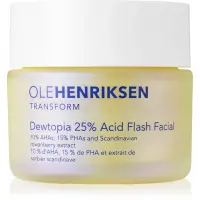 OLEHENRIKSEN Transform Dewtopia 25% Acid Flash Facial masca pentru exfoliere 50 ml