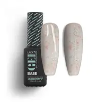 Oja Semi GELlack 2M Hema Free Milky Rubber Base with Flakes Nr. 01