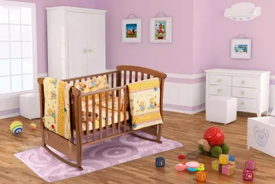 Set pentru patut Somnart Honey cearceaf cu elastic pentru saltea 120x60 cm, pernuta, pilota, aparatori laterale