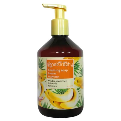 Sapun-spuma Banane si Glicerina Naturaphy, Blux | 500 ml