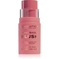 Revolution Fast Base balsam tonic pentru buze si obraji culoare Blush 14 g