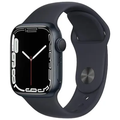 Apple Watch Series 7 2021, GPS + Cellular, Aluminium 45mm N/A Midnight Excelent