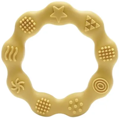 Mestecător de silicon Lorelli Premium - Inel, Yellow