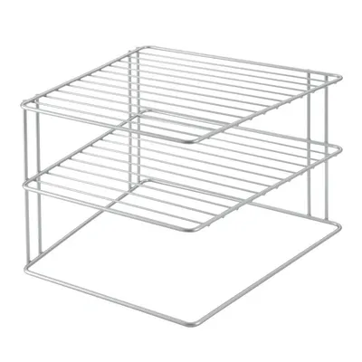 Raft suplimentar argintiu din oțel 25x25 cm Palio – Metaltex