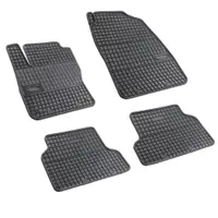 Set covorase auto din cauciuc Ford Focus 2 2004-2010, presuri FROGUM, negre, 4 buc.