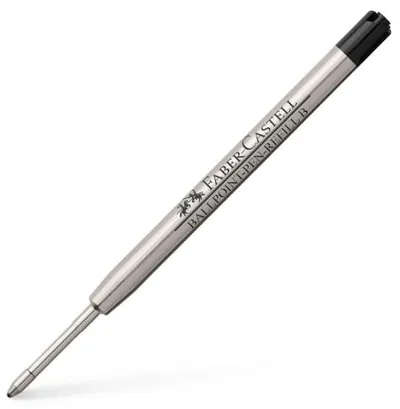 Rezerva pix G2 B Faber Castell - Metalic, negru