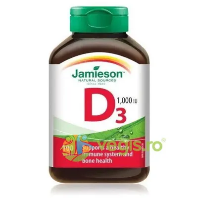 Vitamina D3 1000UI 100cpr