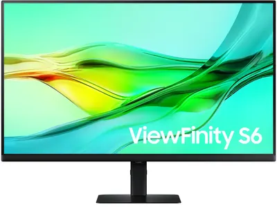Monitor Samsung - ViewFinity S6 S60UD 32D600, 32'', QHD, IPS, USB Hub, negru