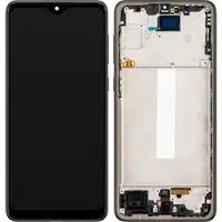 Display cu Touchscreen MP compatibil cu Samsung Galaxy A33 5G A336, cu Rama, Versiune OLED, Negru