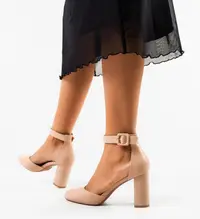 Pantofi dama Haloma Bej