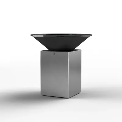 Gratar OFYR 100 Inox Periat cu vatra de gatit pe lemne - Editie aniversara