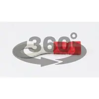 Papuc inelar izolat, cupru electrolitic stanat, rosu PSZ10 1,5mm2, M10, (d1=1,7mm, d2=10,5mm), PVC