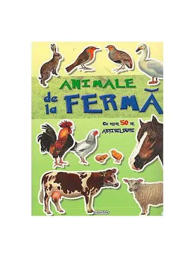 Caută și lipește - Animale de la fermă - Paperback - ***