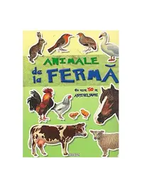 Caută și lipește - Animale de la fermă - Paperback - ***