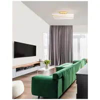 Plafoniera JERTUNA Auriu Aluminiu & Acrylic LED 33W 230V 2162Lm 3000K IP20