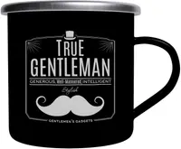 Caniță metalică Simetro - True Gentleman, 380 ml