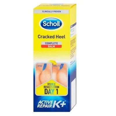 Crema pentru pielea crapata a calcaielor cu Keratina, 60 ml, Scholl