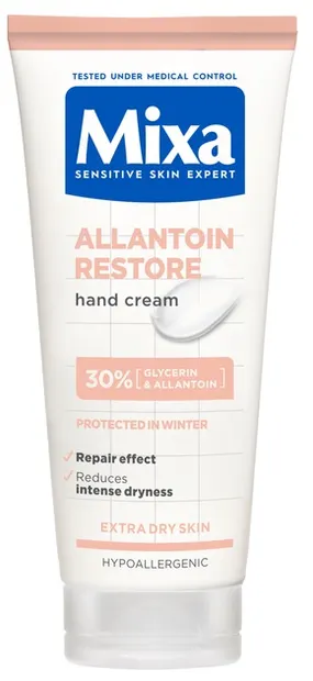 Crema reparatoare pentru pielea uscata a mainilor, 100ml, Mixa