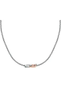 Colier SABY11 - Argintiu - Rose gold