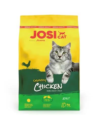 JOSERA JosiCat Crunchy Chicken 2x10kg cu pasari de curte, hrana pisici adulte