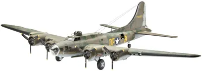 Model asamblat de avion militar Revell - B-17F Memphis Belle (04279)
