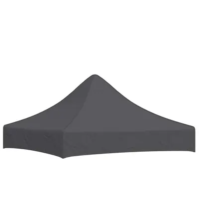 vidaXL Acoperiș pentru cort de petrecere, antracit, 2 x 2 m, 270 g/m²