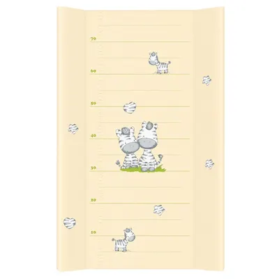 Saltea de infasat cu intaritura 80x50 cm zebra galben
