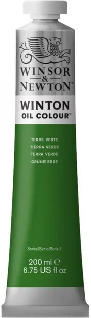 Vopsea ulei Winsor & Newton Winton - Teren verde, 200 ml