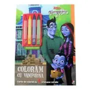 Disney Junior. Vampirina. Coloram cu Vampirina (contine 4 creioane cerate)