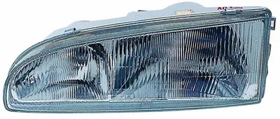 Far fata Stanga (H4, manual, fara motoras, culoare insert: cromat) potrivit HYUNDAI H100 dupa 1996