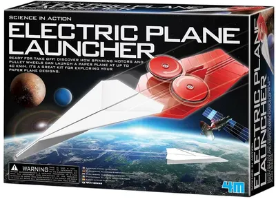 Set științific 4M Science In Action - Lansator electric de aeronave