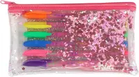 Pxuri gel colorate Cerda Barbie - 6 bucăți, în penar