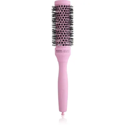 Olivia Garden Club The Glow Blowout Ceramic Round Brush Pink perie rotundă pentru păr S 1 buc