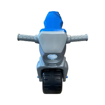 Ride-On pentru copii fara pedale Burak Toys blue, roti late, greutate maxima admisa 20 kg