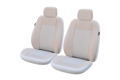 Huse scaun fata Lux bej - Set 2 buc