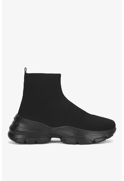 Pantofi dama 5905588728825 - Textil - Negru - Negru