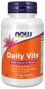 Daily Vits Multi, 120 capsule, Now