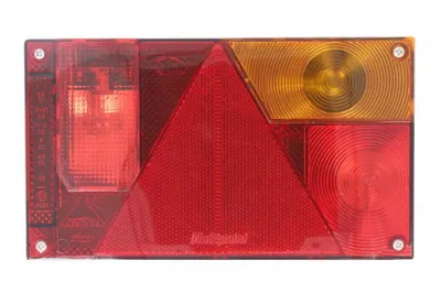 Stop spate dreapta MULTIPOINT I (C5W P21 5W P21W, 12V, cu intermitent, cu lumina de ceata, cu stop, lumina de parcare, cu iluminare placuta, reflector triunghiular, numar conexiuni: 5, conector: Bayon